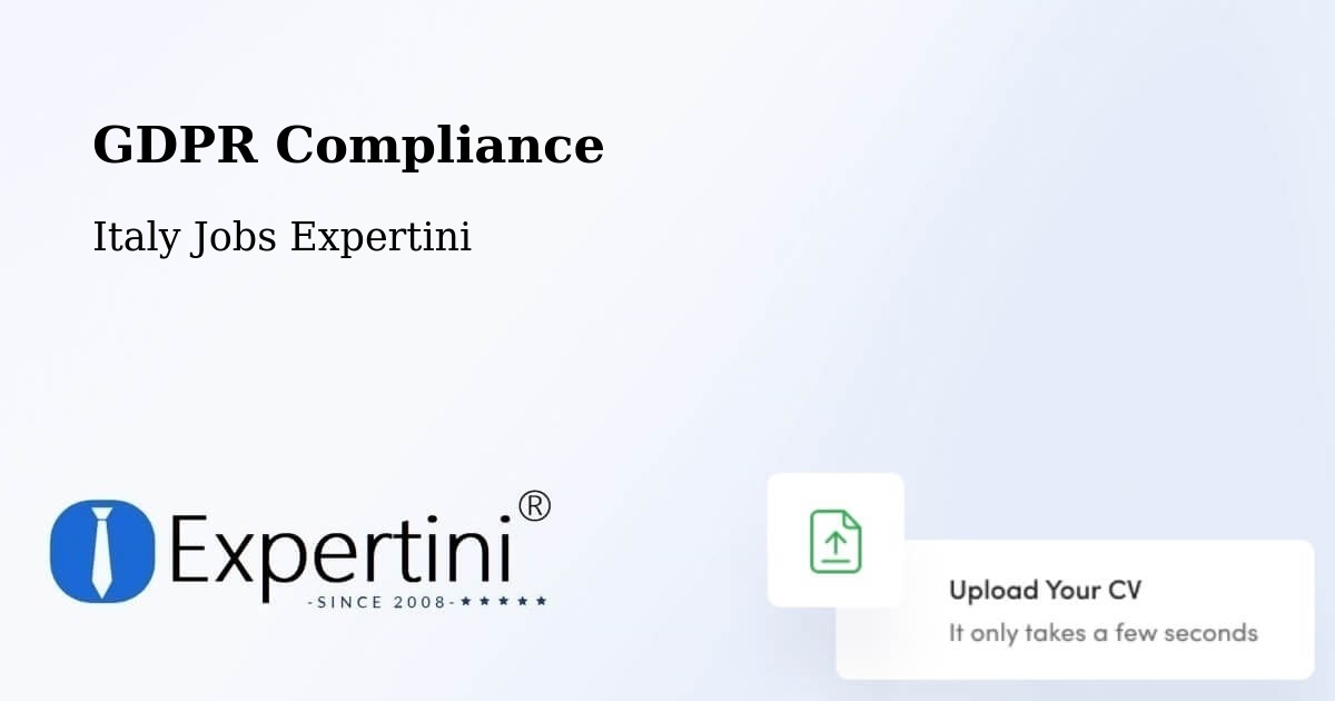 EU GDPR Compliance Statement – Travesio - Italy Jobs Expertini