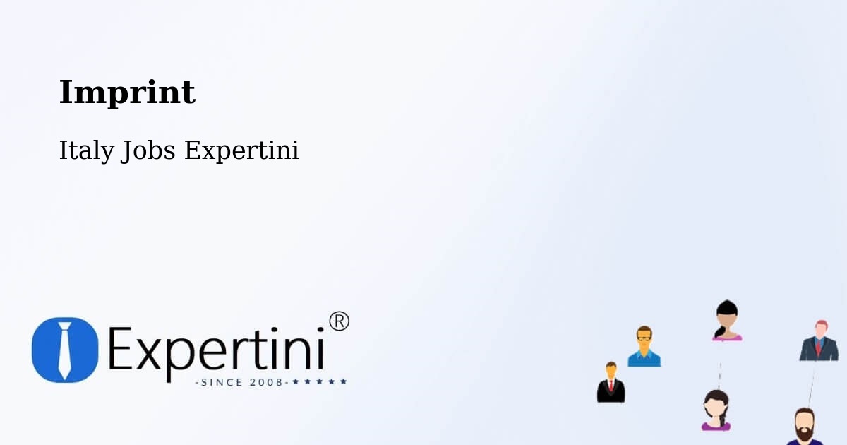 Imprint – Travesio - Italy Jobs Expertini