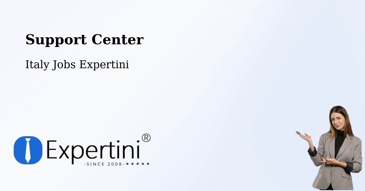 Support Services – Travesio - Italy Jobs Expertini
