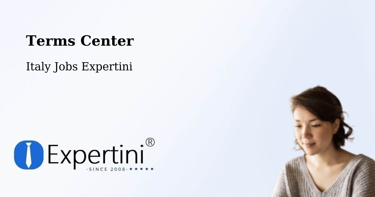 Terms of Service – Travesio - Italy Jobs Expertini